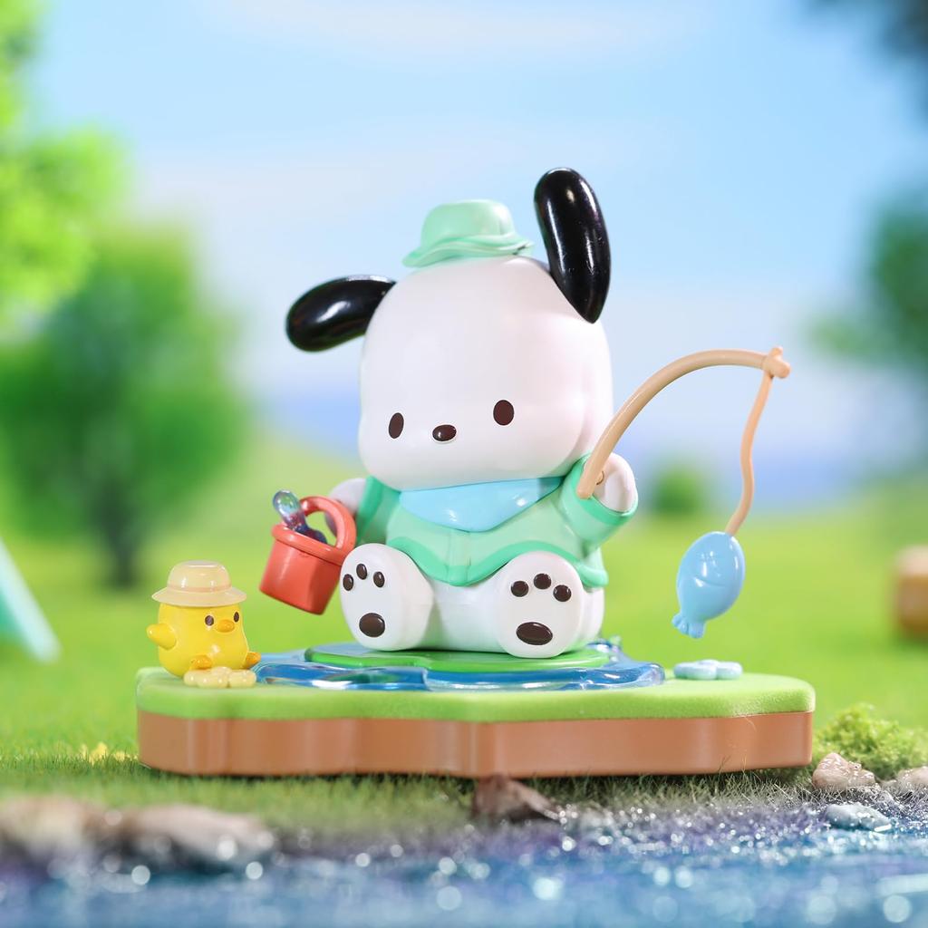 TOP TOY Sanrio Characters Sweet Candy Series [1 Piece] Gachapon Blind Box Figure Soft Vinyl PVC Premium Toy Birthday Gift for Kuromi Character