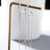 Hook Fringed Earrings for Women Long Style Fresh and Versatile Earrings