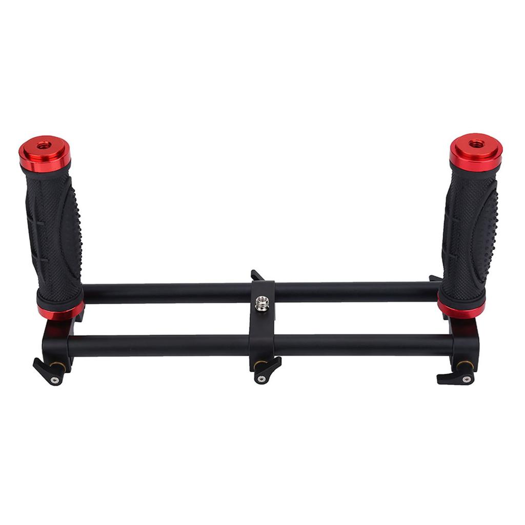 Camera Dual Grip Extender Handle Gimbal Stabilizer Rig Accessory for Zhiyun Feiyu