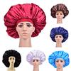 Women'S Extra Large Satin Sleeping Cap Waterproof Shower Cap Hair Care Hair Cap