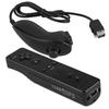 Joystick Remote Controller Nunchuck Remote Control Set for Nintendo Wii Games Black
