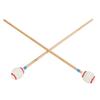 2Pcs Marimba Yarn Mallets Soft Comfortable Handle Medium Hard Heads Yarn Marimba Mallets Head for