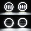 Fog Light Assembly Car Accessories Fit For Toyota Sequoia 2008-2017 Front Bumper Corner LED Fog Light 12V 6000K Signal Fog Lamps