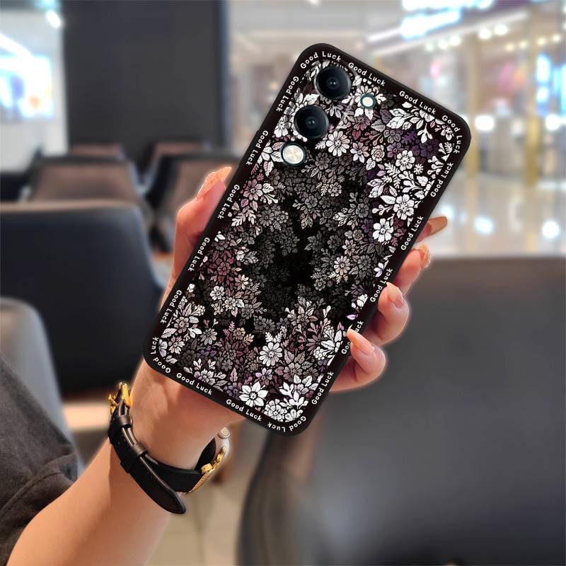 Anti-knock Cartoon Phone Case For VIVO Y04 4G/Y29S Graffiti Silicone Dirt-resistant Soft Case Shockproof Full Wrap TPU