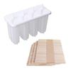 Ice Cream Mold Set Popsicle Maker Ice Tray With Sticks Lid Diy Kitchen Tool