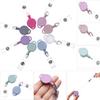 Office Supplies Fashion Anti-Lost Clip Clip ID Name Card Retractable Badge Holder Key Ring Lanyards