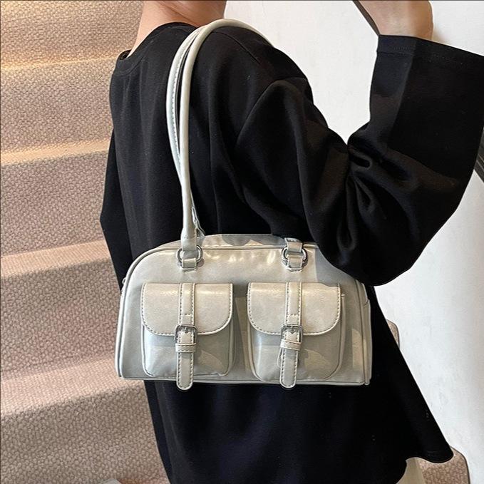 New Large-capacity Bag Women's Fashion Multi-pocket Underarm Shoulder Bag