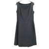FOXEY Made In Japan Silk Blend No Sleeve One Piece 40 Charcoal Gray Women Used