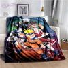 Creative Anime N-Naruto's Printed Blanket Soft Quality Sofa Bed Cover Hairy Blanket Flannel Blanket Bedspreads Gift Blankets