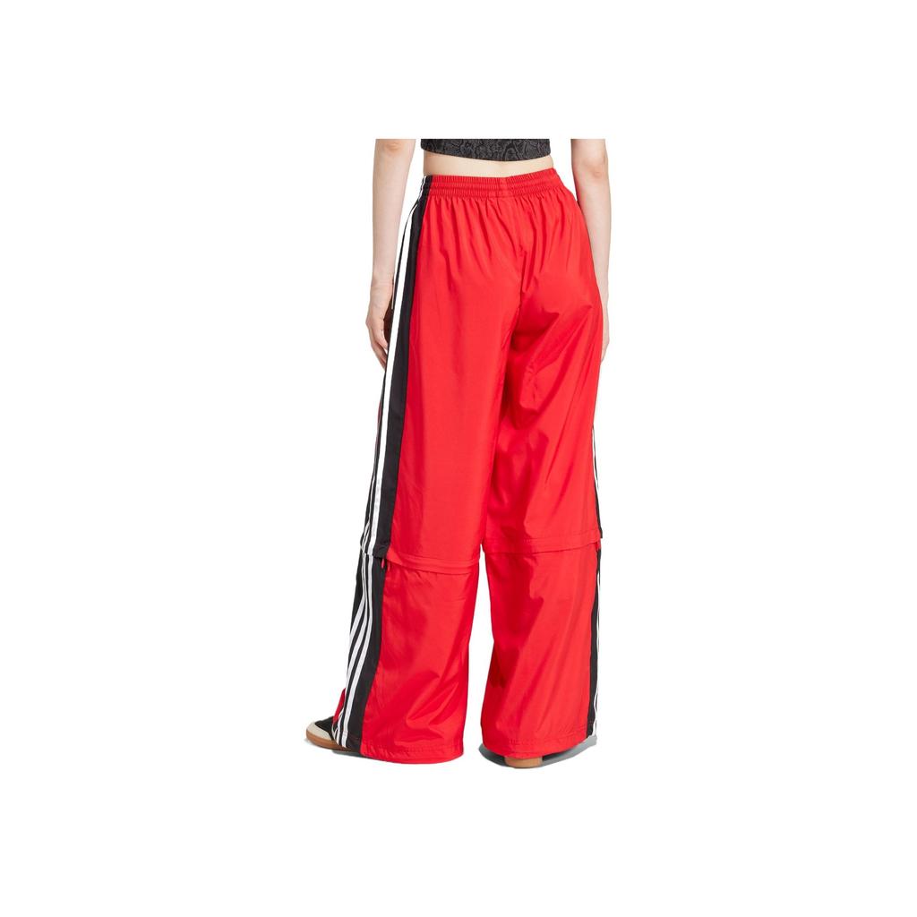 Adidas Rasant Cut Line Track Pants Collegiate Red Women Bottoms JY4616