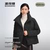 B250134114 Short Stand-Collar Down Jacket