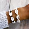Vintage Handmade Beach Bracelets for Women Fashion Casual Natural Shells Woven Bracelet Jewelry