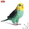 Oenux Bird Nest Animals Peacock Parrot Trogon Hornbill Owl Model PVC Action Figures Big Garden Decoration Cute Kids Toy Gift