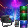 Rechargeable Disco Light Mini Laser Stage Lights Christmas Projector Lamp For Home Party KTV Beam Lights