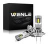 WENLE New Mini Size + Explosive Light 16,000 Lm! H7 LED Headlight, For Cars/Motorcycles,