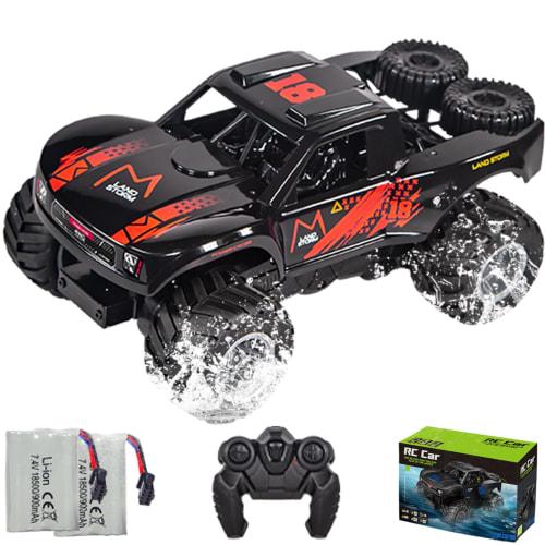 Ritaosan Amphibious RC Car for Kids, Popular RC Car, Waterproof, Off-Road Drifting, 2.4Ghz 4WD, 360 Rotation, All-Terrain, Special Vehicle, RC Boat,