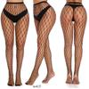 High Elasticity Jacquard Fishing Net  Sexy Silk Stockings Spider Web Silk Stockings White Moon Butterfly Jumpsuit Silk Stockings