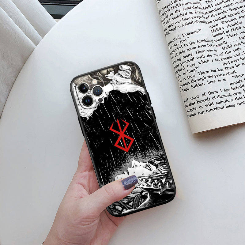 ED8 Berserk Guts Phone Case for Samsung Note 20 10 Plus Ultra Lite A51 A52 A53 A71 A72 A73 A82 M20 M30 M21 M31 M51 A11 A30S A20S A50S A70