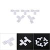 5Pcs Solderless 4pin Clip On Connectors Adapters for 10mm RGB 5050 LED Strip Light (T Shape)
