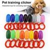 Dog Training Whistle Clicker Wrist Strap Dogs Training Tools Portable Dog Clicker Toys Pet Training Clicker Pet Supplies