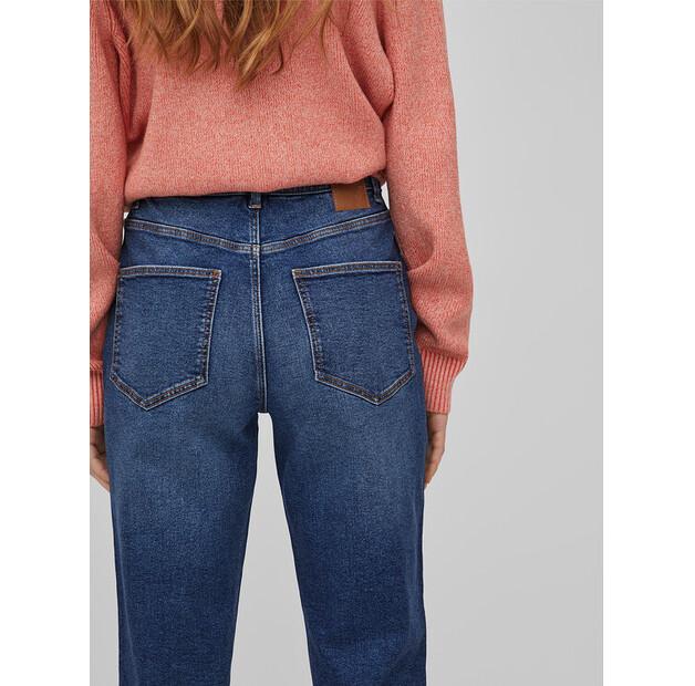 Jeans Vila Naomi 14080820 Blue Mom Fit