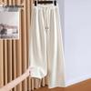 Women's 2025 Autumn Wide-Leg Elastic Waist Casual Pants