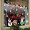 Christmas Decorations Christmas Tree Static Glass Door Stickers Atmosphere Scene Layout Window Bells Pendant Casement Stickers