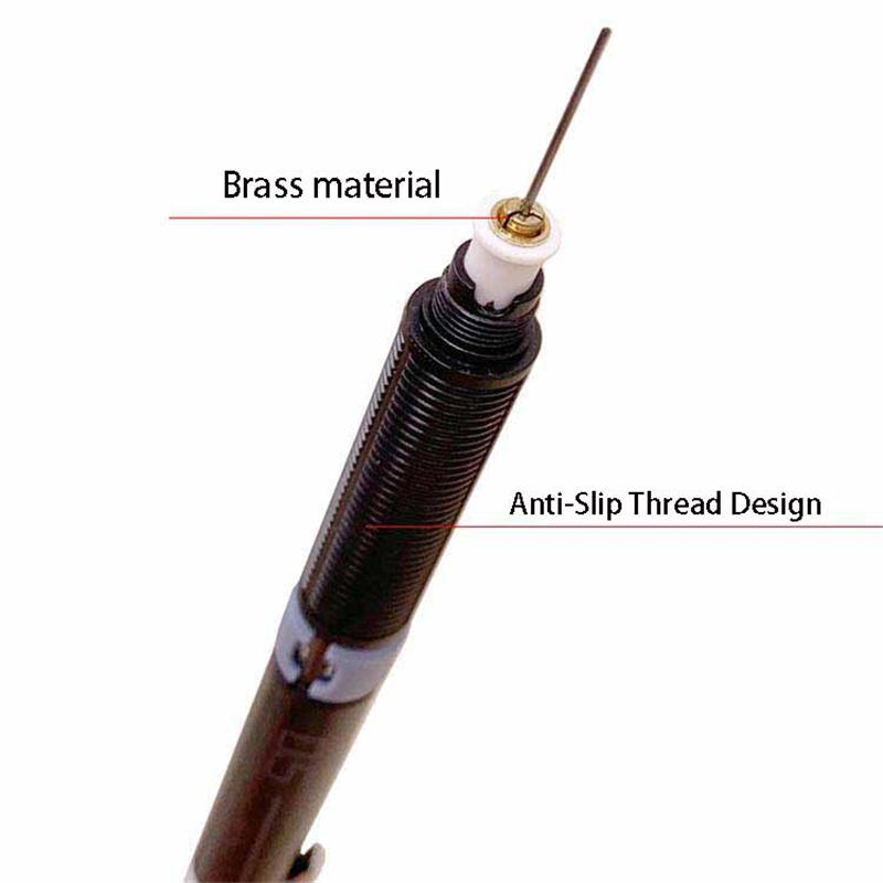 0.3/0.5/0.7/0.9mm Professional Drafting Pencil+Pencil Lead Set Mechanical Pencils for Art Sketching Technical Drawing & Students