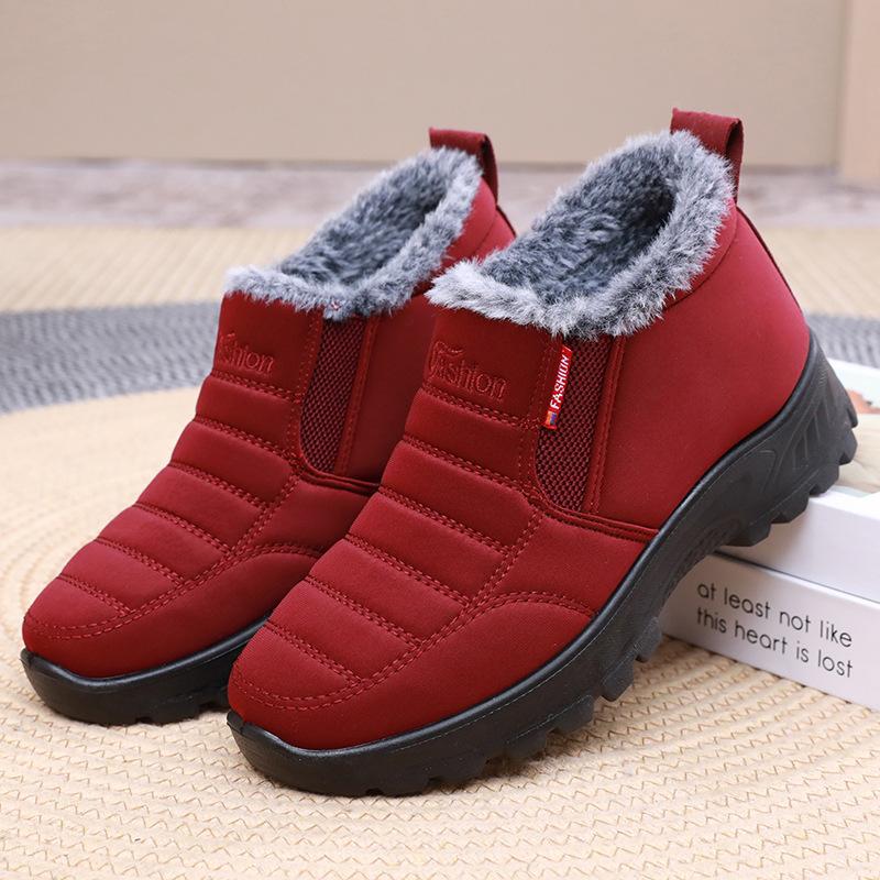 Women's Boots Winter Shoes Women Snow Boots Female Slip On Casual Shoe Plush Footwear