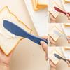 2Pcs Plastic Cake Spatula Food-Grade PP Material Colorful Multifunctional Easy-to-operate Rounded Corner Scraper