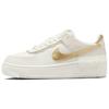 Air Force 1 Shadow Sail Metallic Gold Women Sneakers Cream Coconut-Milk DZ1847-108