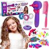 Diy Hairdressing Tools 3-In-1 Magic Electric Braiding Machine Jewelry Beads Dress Up Pretend Play Toys Gifts