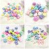 Acrylic 10pcs for Bracelet Necklace Making Materials Bowknot Handmade Beads Mixing Candy Color DIY Jewelry Accessories Pendants Flower Cat Paw
