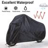 190T Taffeta Motorcycle Cover: In Stock, Sunscreen, Rainproof, Dustproof