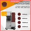Multifunctional Mini Belt Sander 7-Speed Adjustable Electric Belt Grinder Low Noise 15° Cutter Sharpener Sander Tool