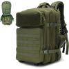 Tactical Backpack 45L Military Molle Rucksack, for Men & Women, Waterproof Outdoor Hiking, Camping, Hunting, Survival Bag