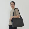 Standard Two Pocket Wide Cross Bag (Gray), AM23B0504-7000021183