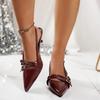 Fashion 2025 Women's Summer Sexy High Heels Women Sandals New Pointed Dress Party Shoes Fashion Outdoor Comfortable Walking High Heels