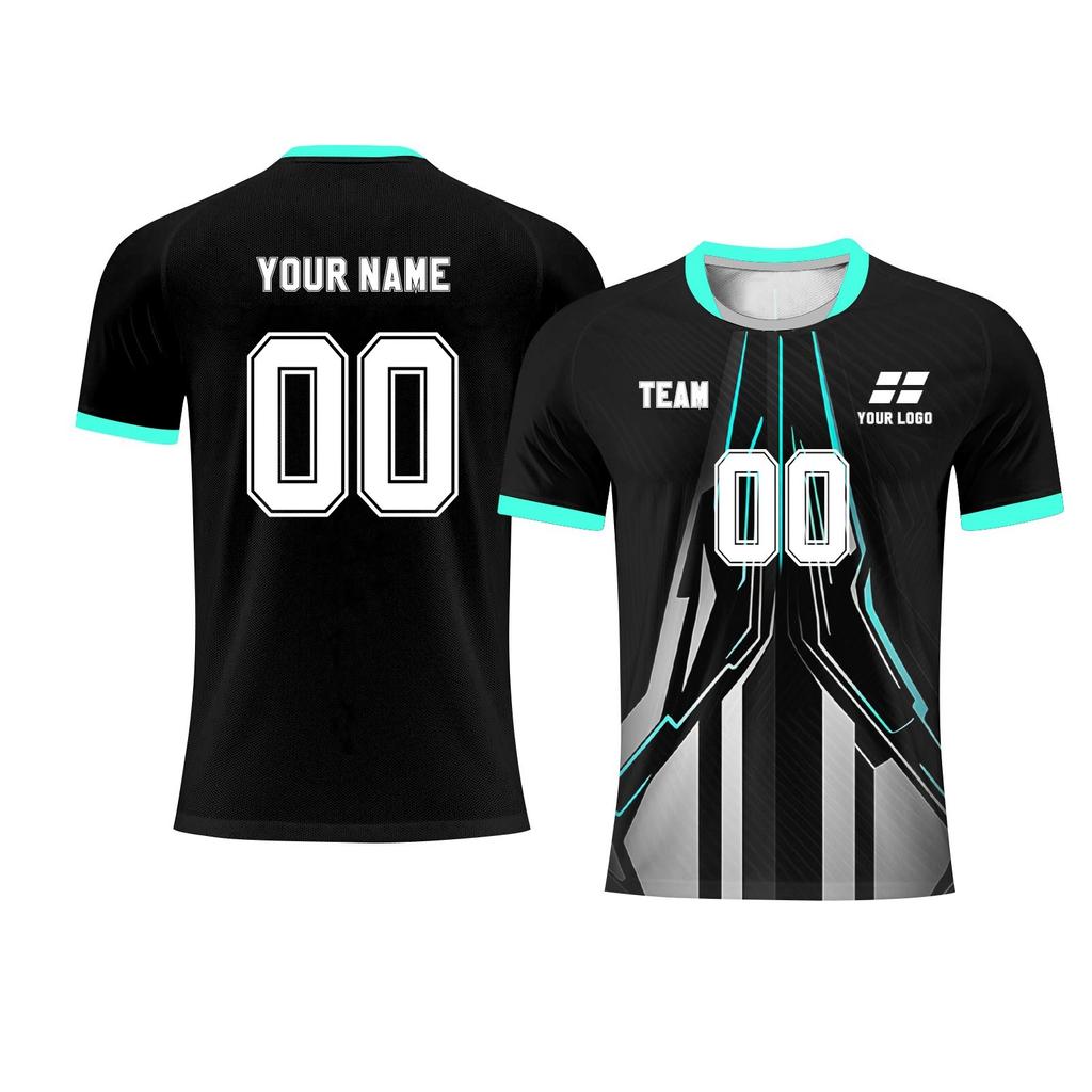 Personalised Tops Shirts Mens Girls With Name Number Custom Football Jerseys For Boys Training Suit