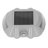12LED Solar Driveway Deck Light IP68 Waterproof Solar Driveway Dock Lamp for Sidewalk Garden 600mAH