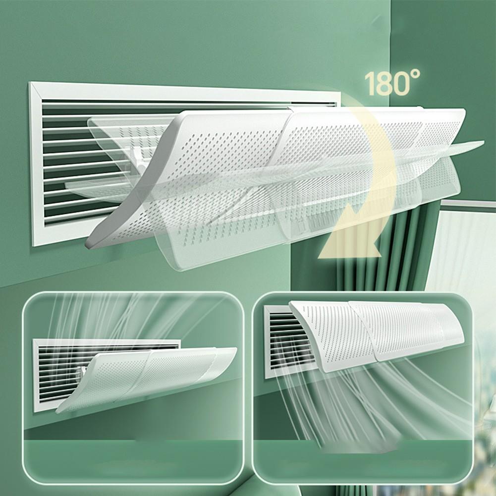 AC Air Deflector Windshield Adjustable Airflow Direction