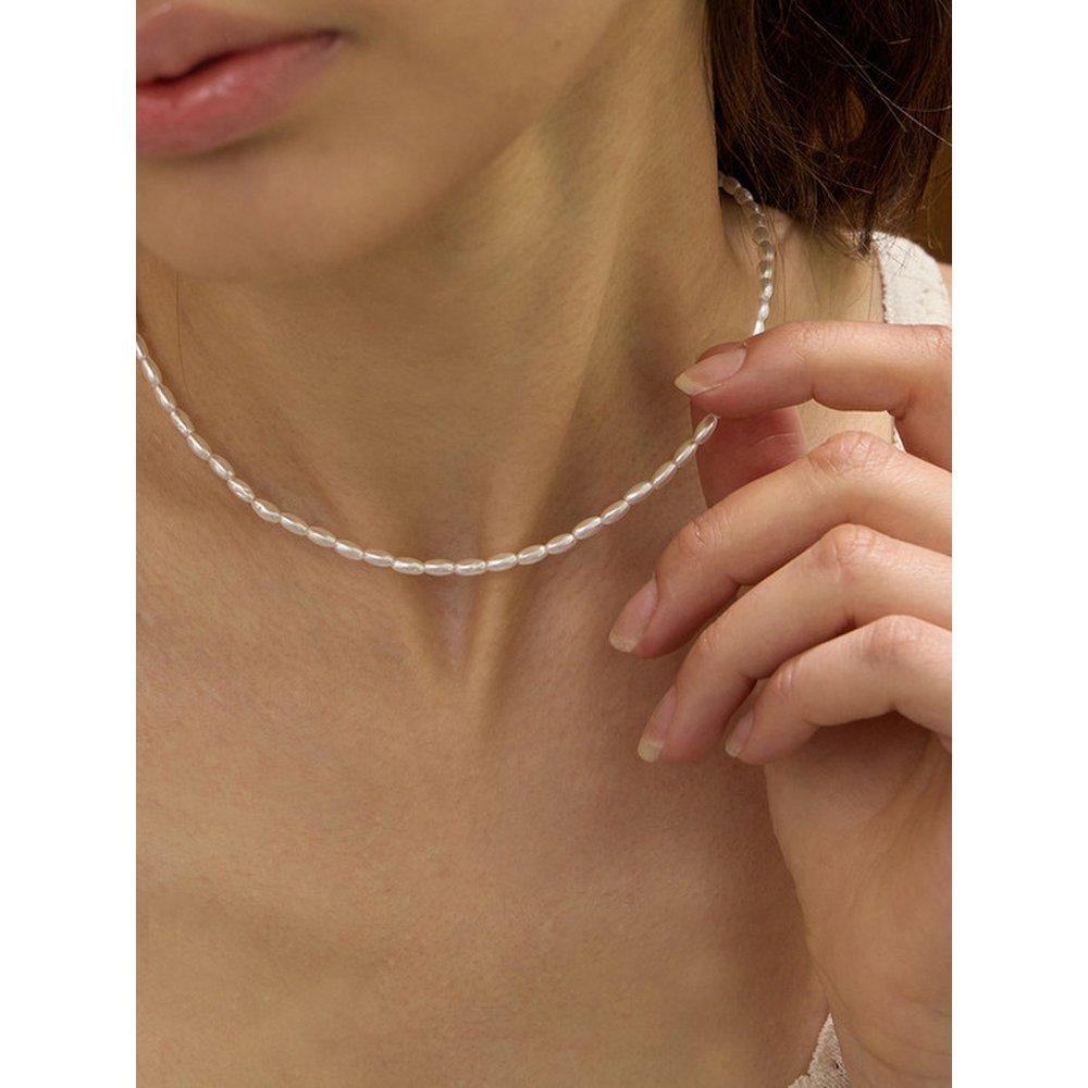 Ожерелье из речного жемчуга Enj24Nw017