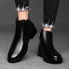Fashion 2025 New Men's Casual Boots Genuine Cowhide Leather Comfortable Luxury Brand Fashion High-quality Business Office Chelsea Boots