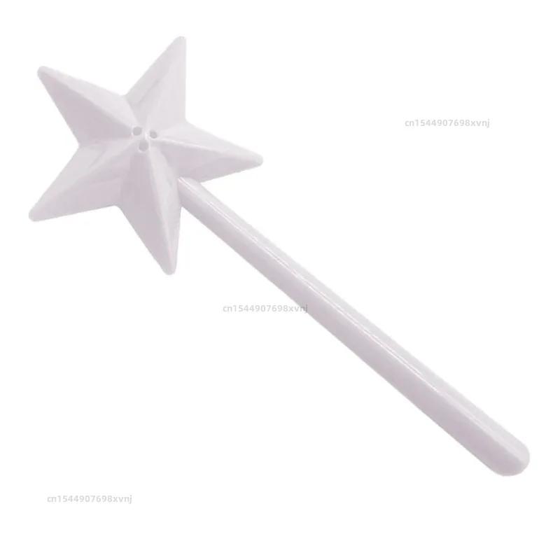 Portable Salt Pepper Shakers Refillable Magical Star Wand Spice Dispenser Seasoning Shaker Set Kitchen Supplies BBQ Gadgets