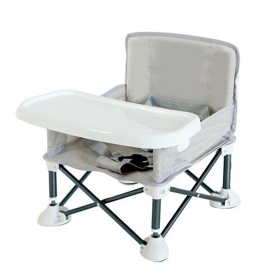 Baby Outdoor Beach Chair with Non-Slip Pads High Stability Strong Load-bearing Portable Compact Folding Chair Kids Infant Dinner Table