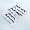 3D Silver Black Letters GLA180 GLA200 GLA220d GLA250 GLA260  4Matic Emblem for Mercedes Benz X156 H247 Car Trunk Logo Sticker