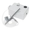 Geevorks Multi-purpose Airbrush Mini Air Compressor Set Gravity Feed Air Brush Kit for Art Painting