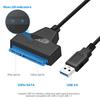 USB 3.0 To SATA7+15pin Hard Disk Cable Converter 2.5 Inches SSD HDD Hard Disk SATA Adapter