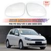 For VW Golf GTI 6 MK6 2009-2012 Car Left Right Rearview Side Wing Mirror Glass Heated Durable Exterior Part Wide Angle Rear View