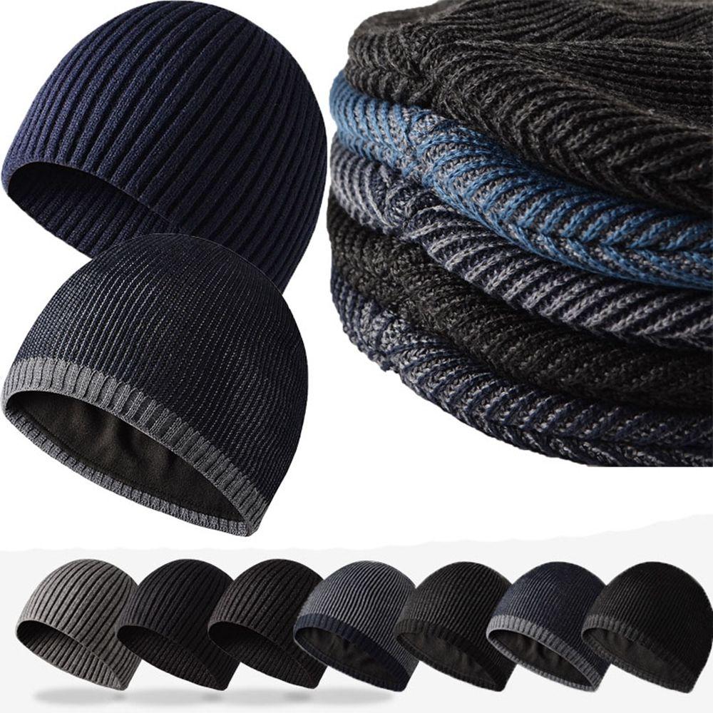 Solid Cute Ladies Casual Cap Knitted Beanies Warmer Bonnet Winter Autumn Hats Female Beanie Caps